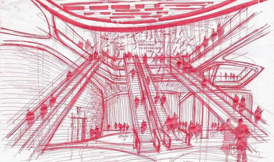 Sketches By @julio_architect - سنتر شوب Center Shop | Facebook
