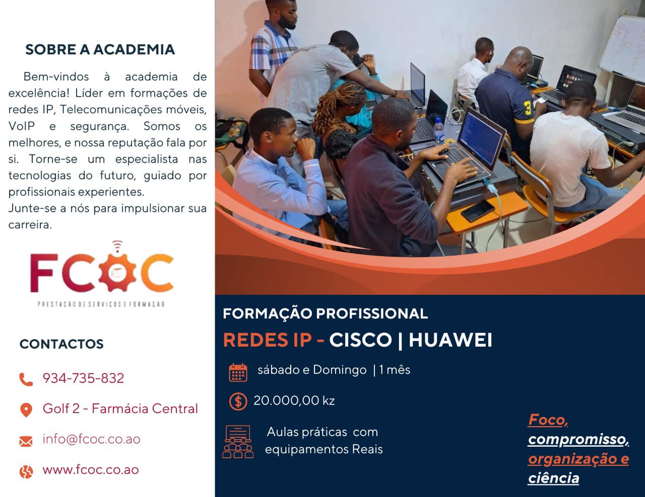 FCOC - Uma carreira de sucesso é aquela feita por... | Facebook
