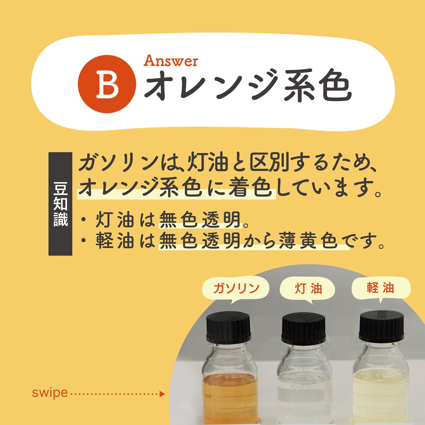 灯油 と ガソリン の 違い