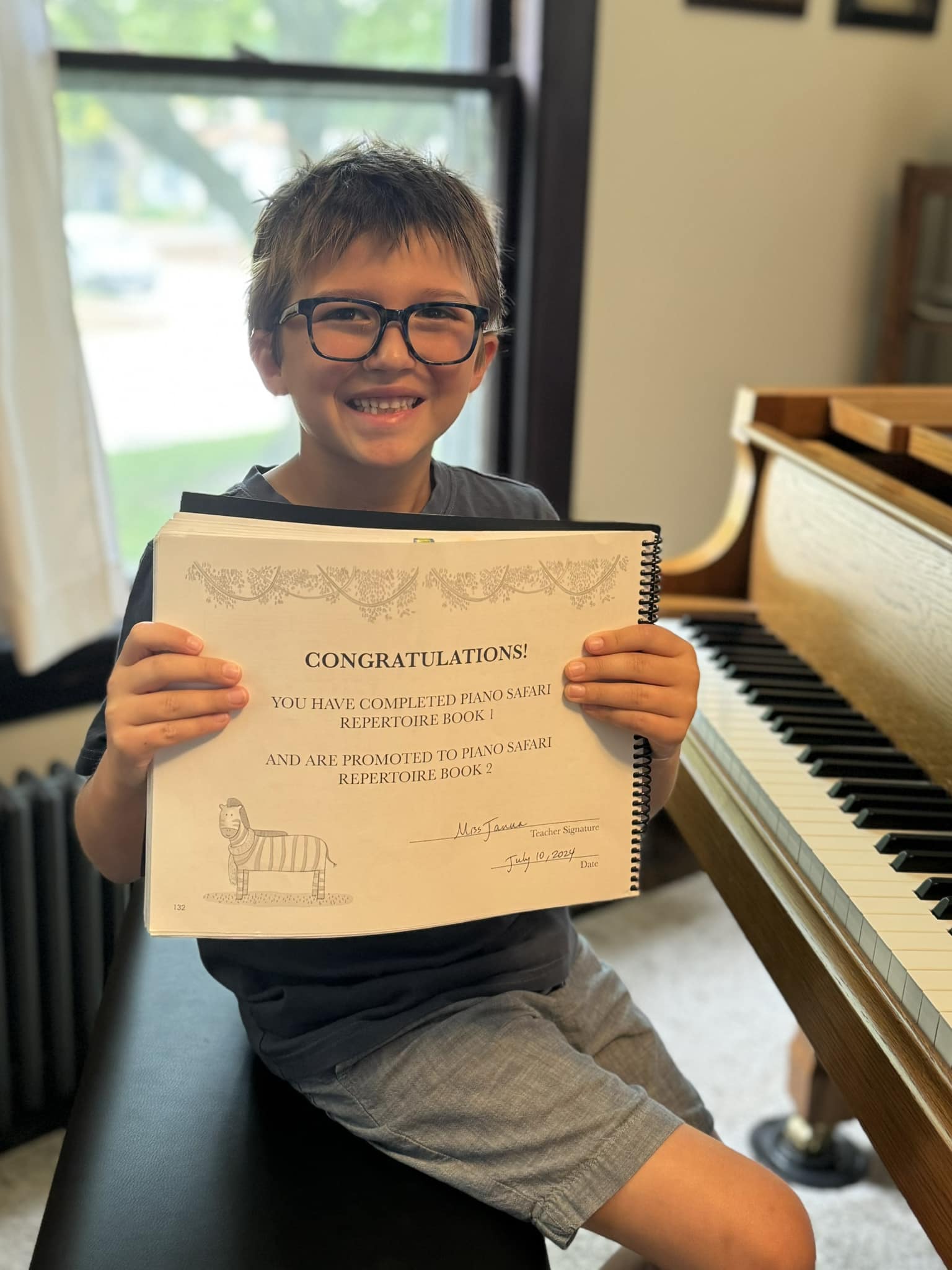 🥳 Congratulations to Neil... - Janna Williamson Piano Studio