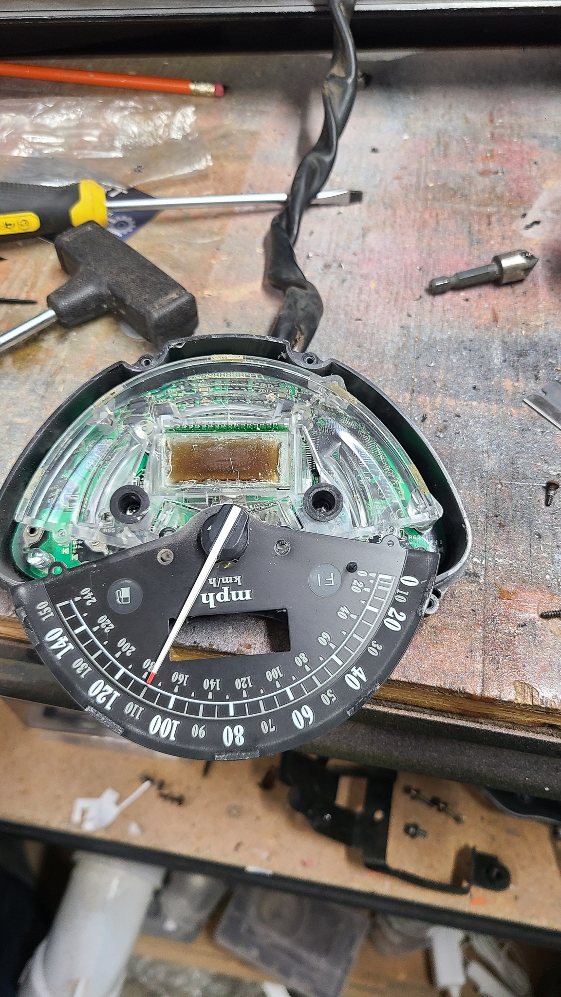 DIY Fix for Unreadable Motorcycle Odometer