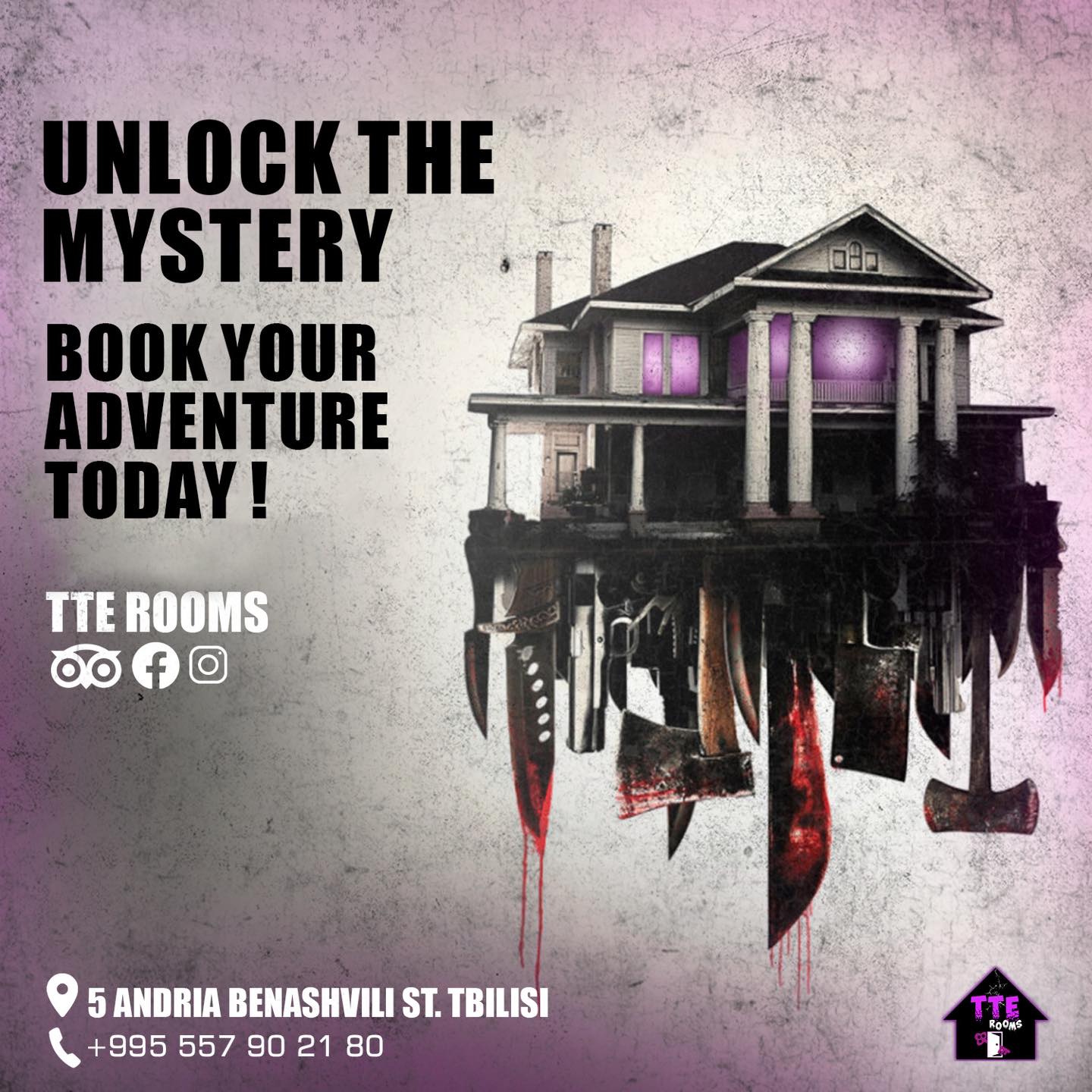 TTE - 🔮 Welcome to TTE ROOMS, the most mysterious escape room in ...