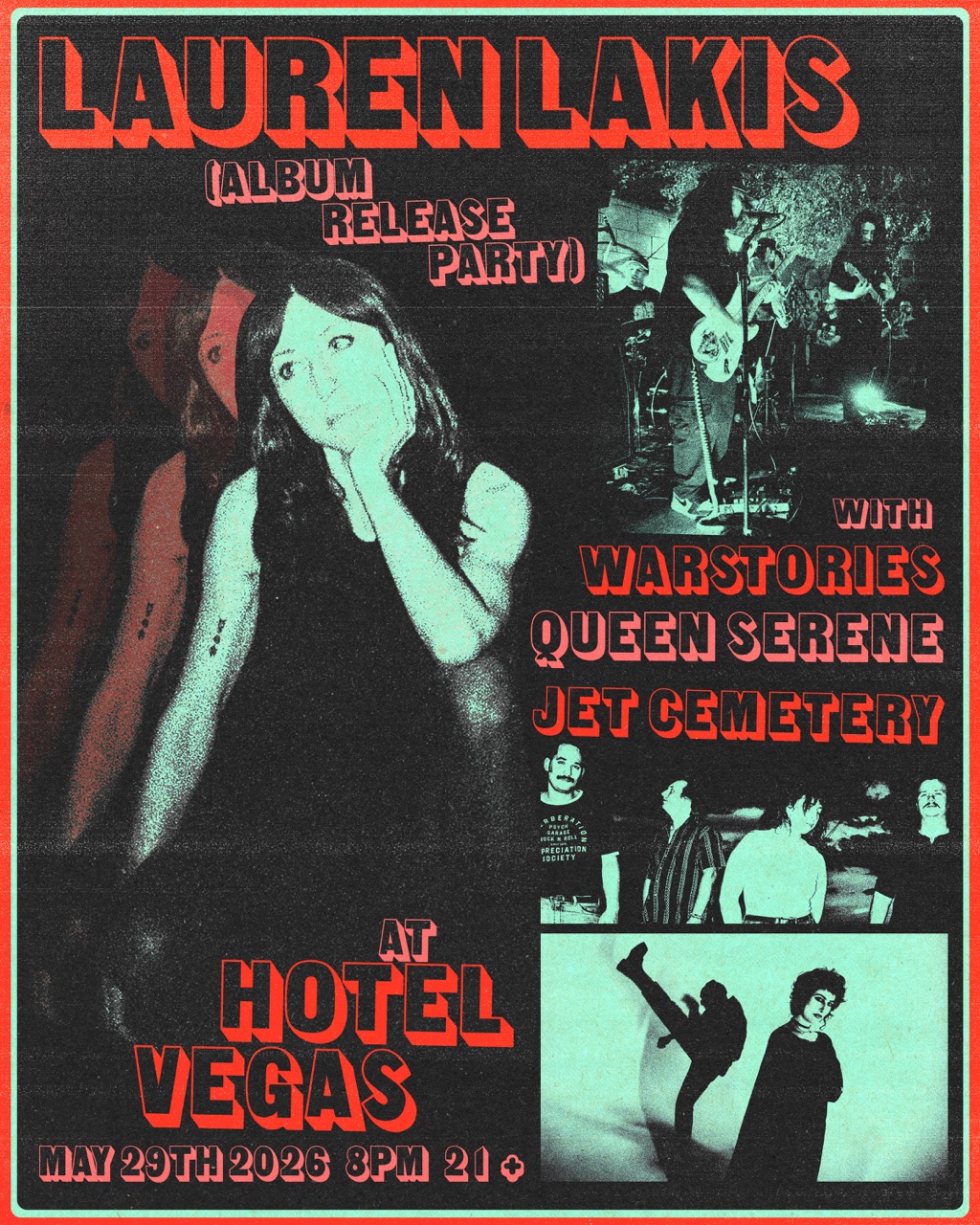 Lauren Lakis (Album Release Party) ft. Warstories, Queen Serene