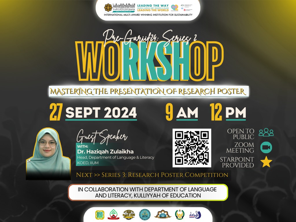 IIUM - 🚀 Want to level up your research presentation... | Facebook
