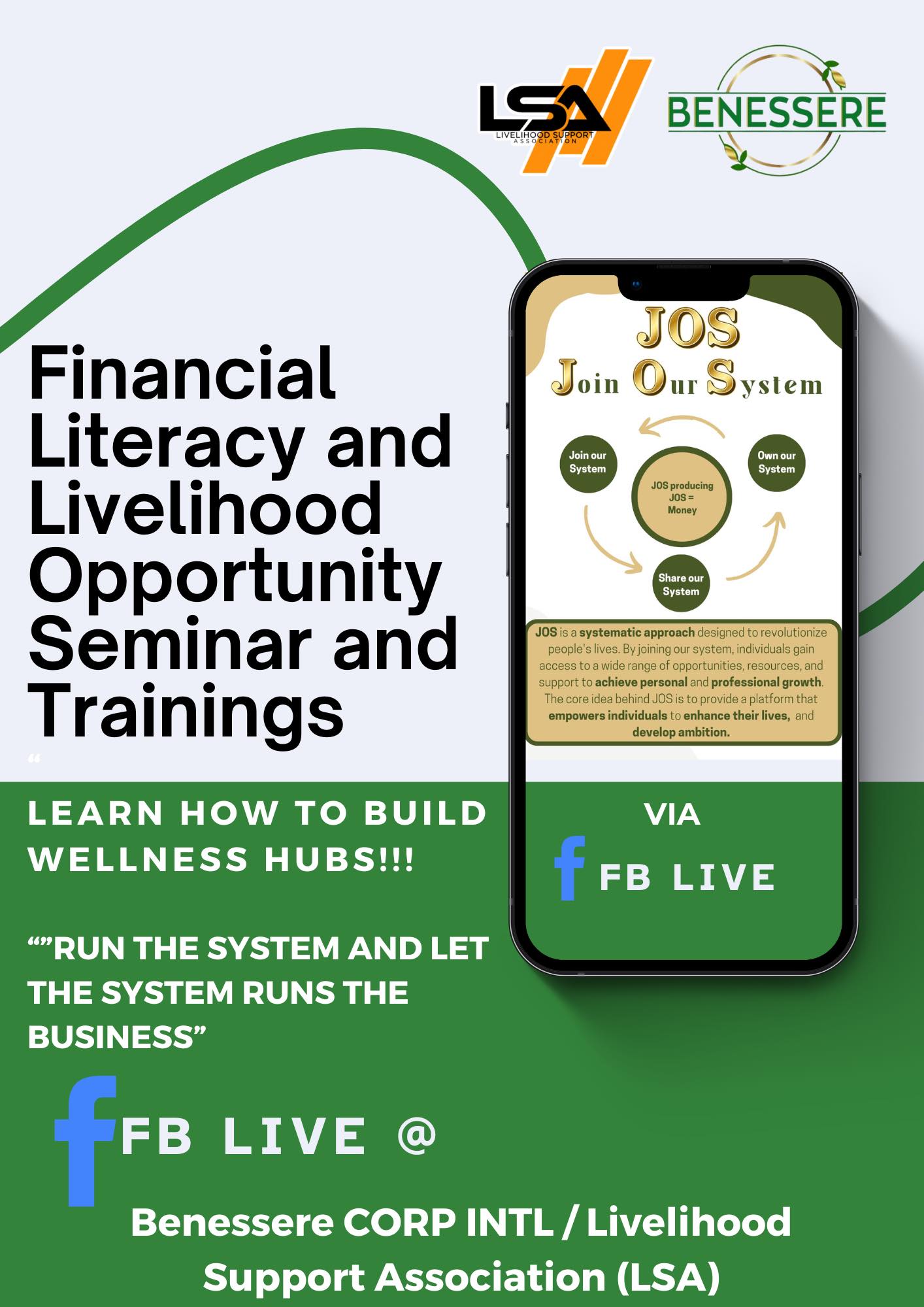Financial Literacy... - Livelihood Support Association - LSA