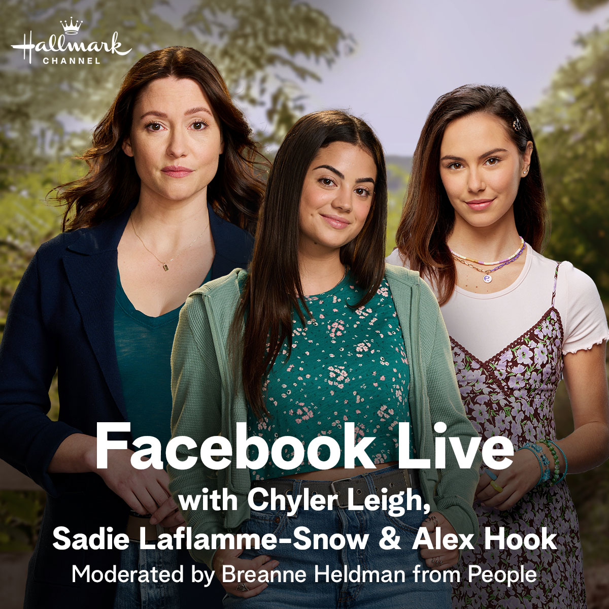 Tomorrow at 1/12c on Facebook Live,... - Hallmark Channel | Facebook