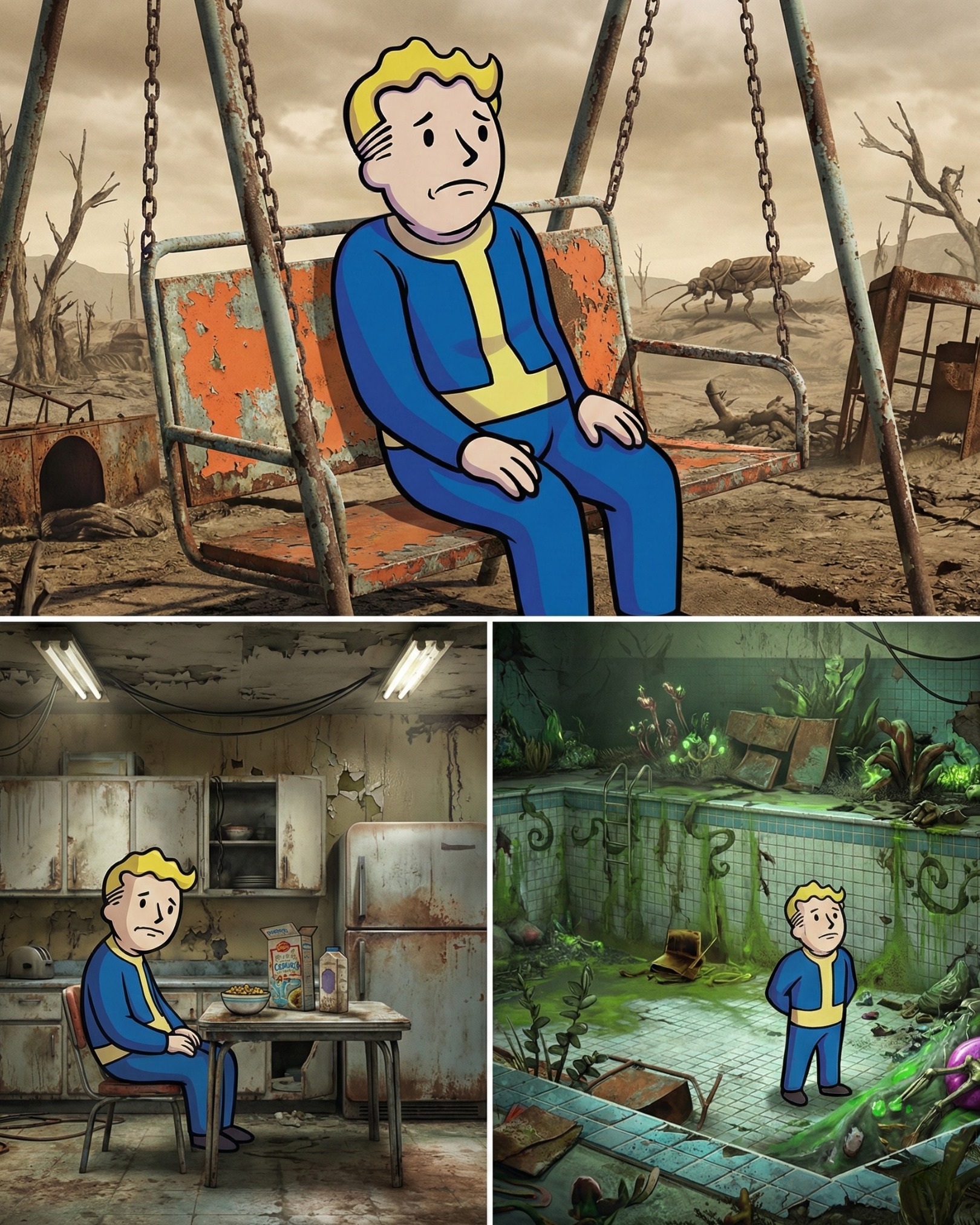 Vault - Me waiting for Fallout Season 3 now that Season 2 is officially ...