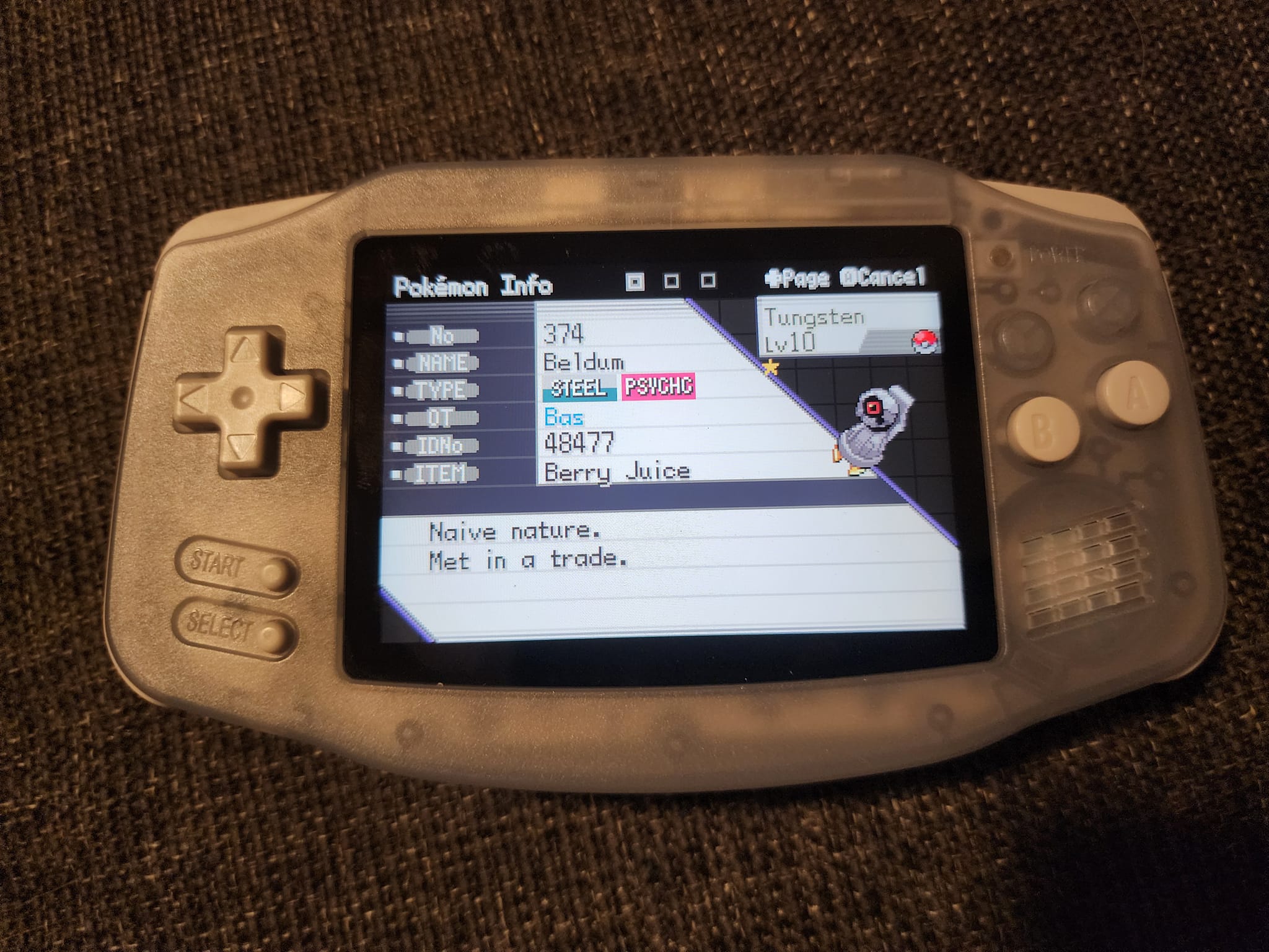 Starting my first playthrough of Pokemon Unbound on my RG34XX🤩🔥