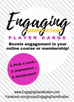 You can finally grab a deck of Engaging Gamification Player Cards ...