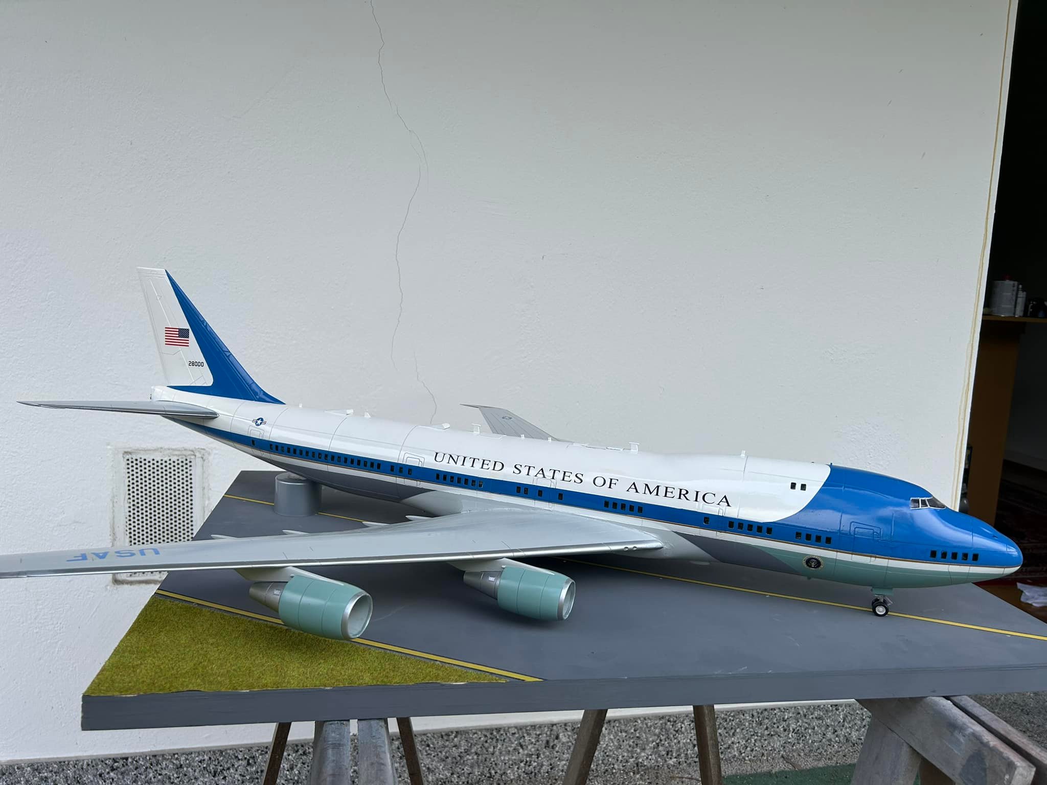 Boeing VC-25 Air Force One scale model