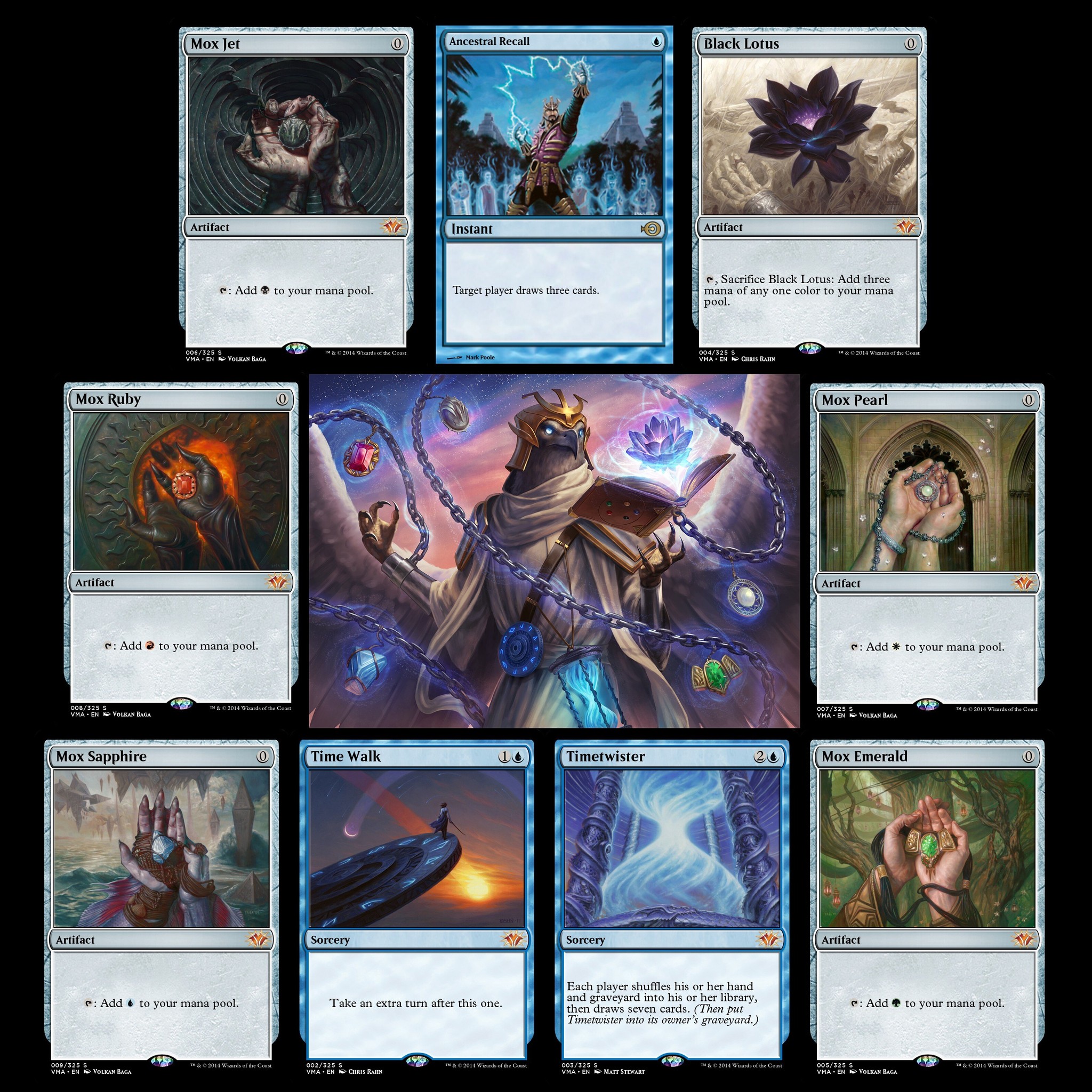 Conjure the Power 9 with Oracle of the Alpha in #MTGMystery No
