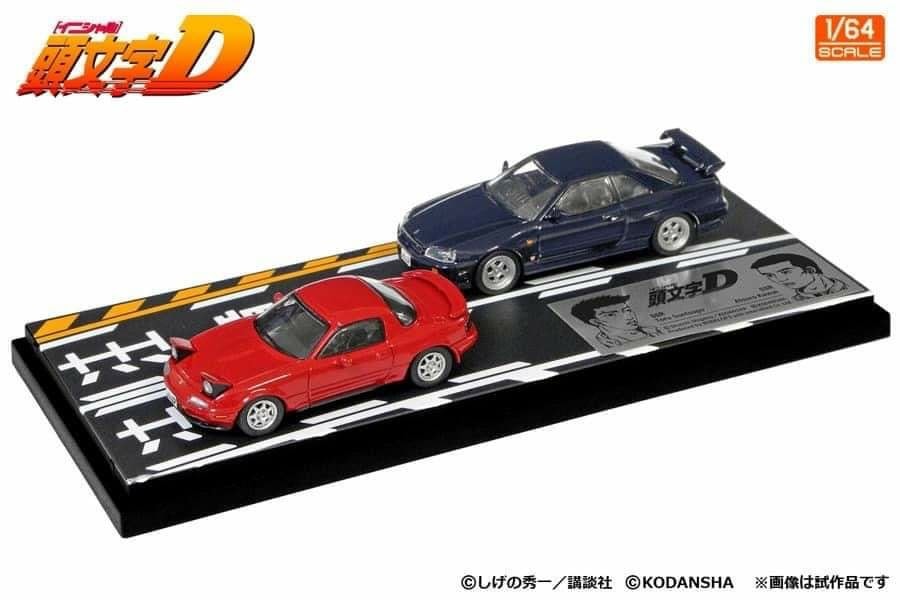 MODELER'S 1/64 頭文字D Vol.1 Vol.2 Vol.3 Modelers Initial D 1:64