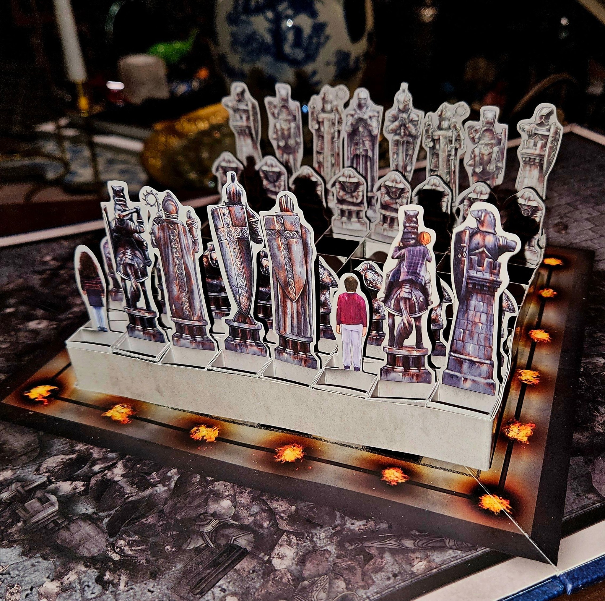 HARRY POTTER WIZARD Chess 2002 Mattel Game Set 100% Complete Wizards