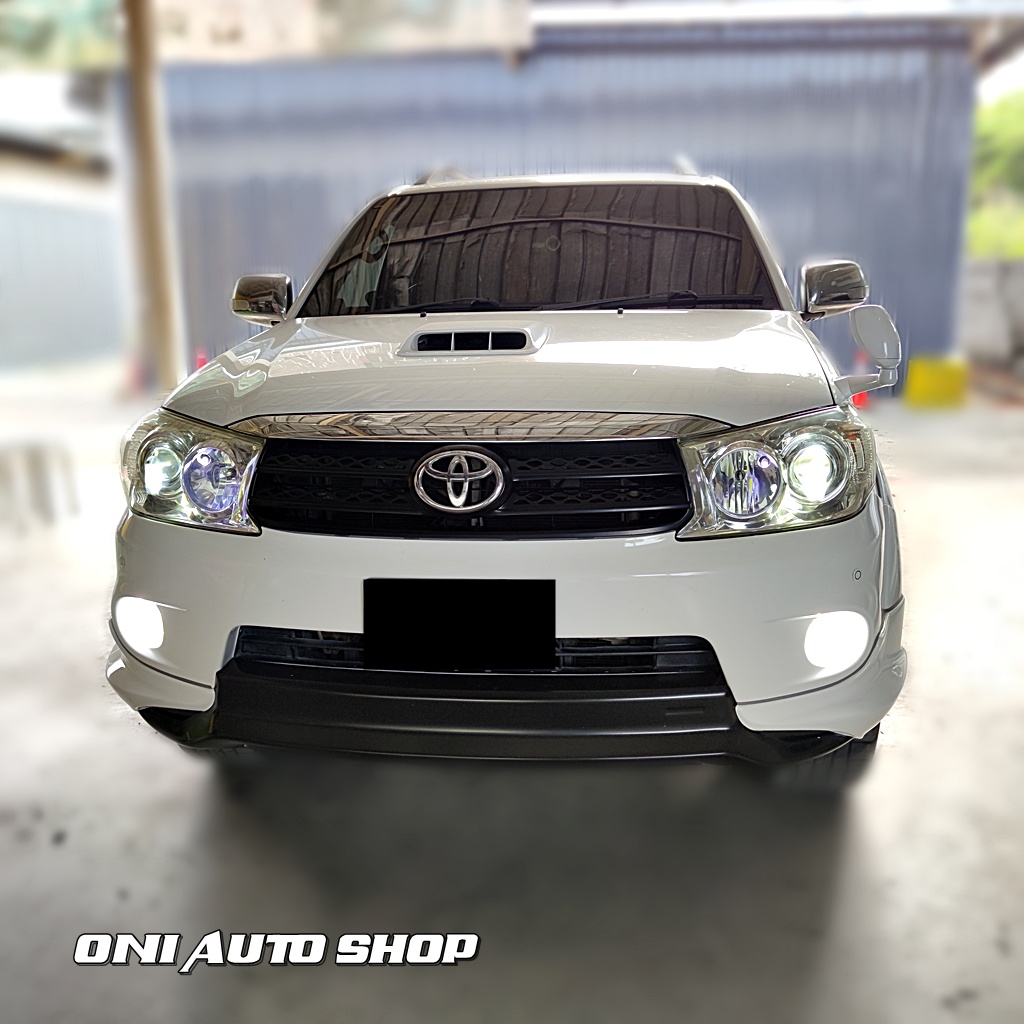 Oni Auto Shop - Fortuner : เปลี่ยนเลนส์ไฟหน้าเป็น Bi LED...