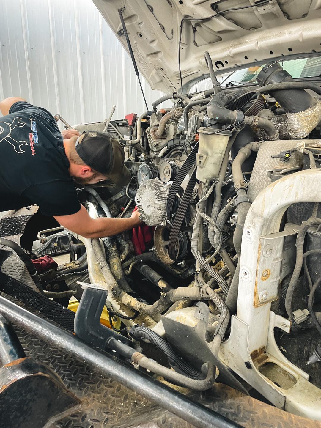 We had a 6.7 Ford truck come in... - Premier Auto Works Inc