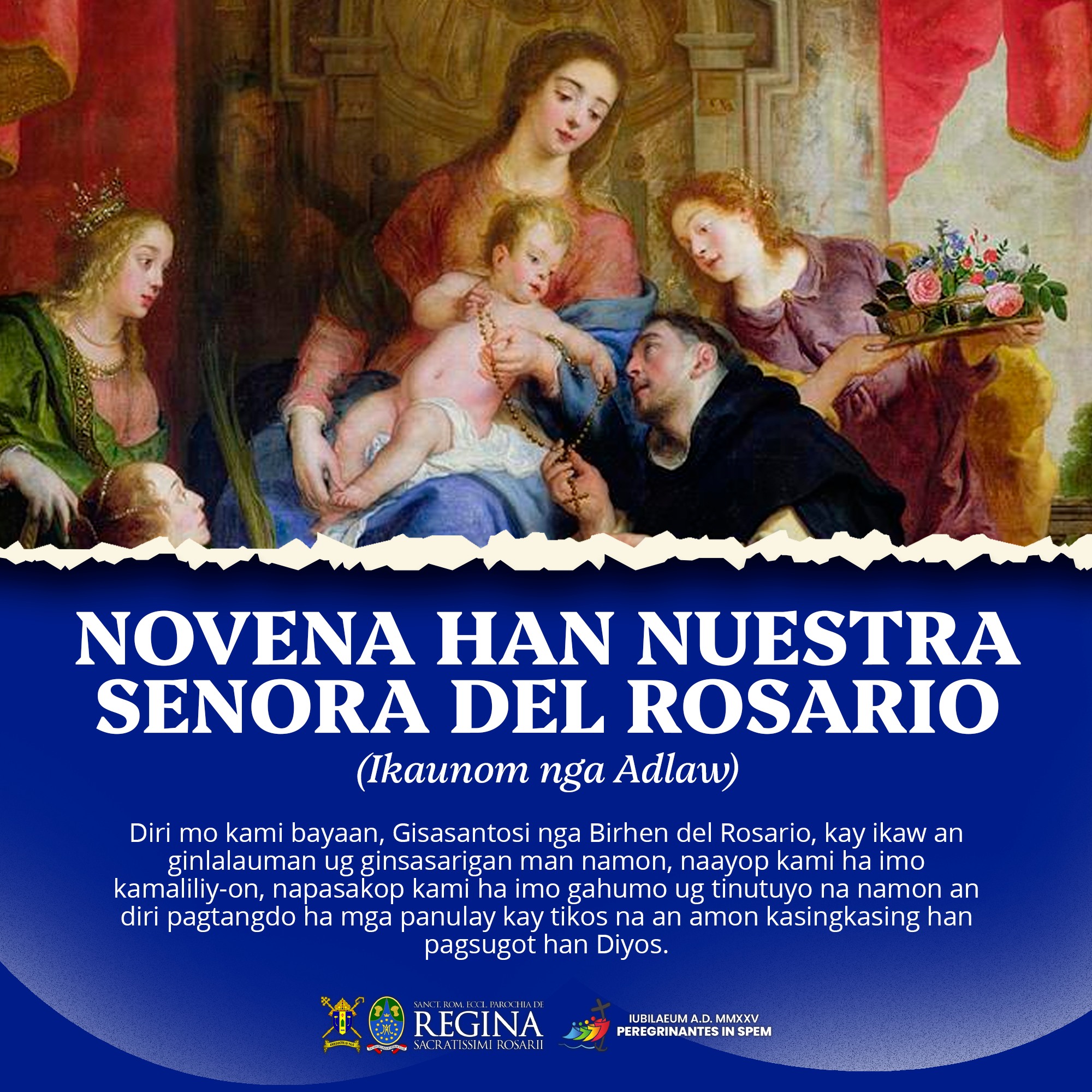 NOVENA... - Our Lady of the Most Holy Rosary Parish - Pawing | Facebook
