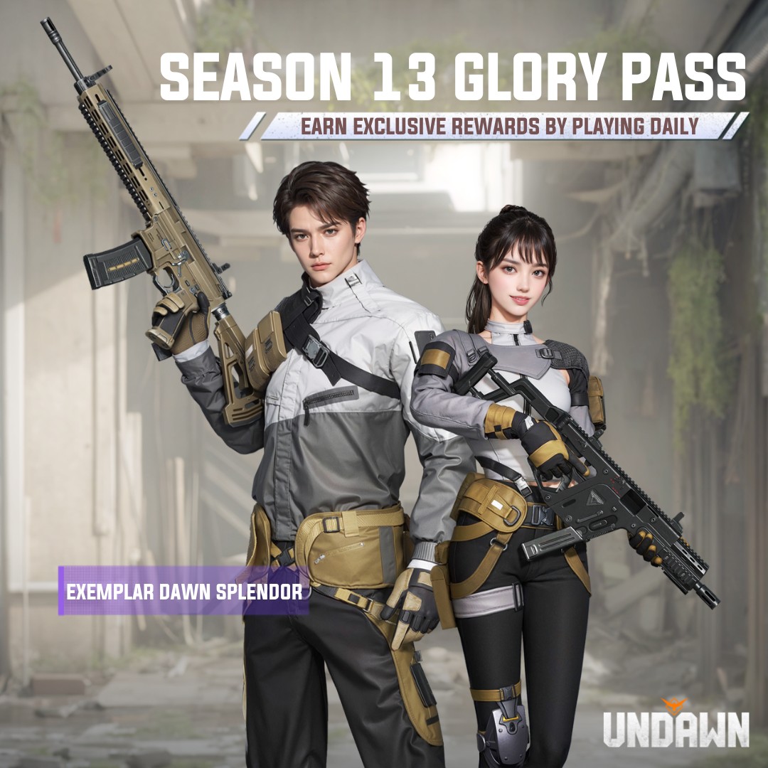 Garena Undawn - 🌟🔥 Glory Pass Season 13 is Here! 🔥🌟 Suit...