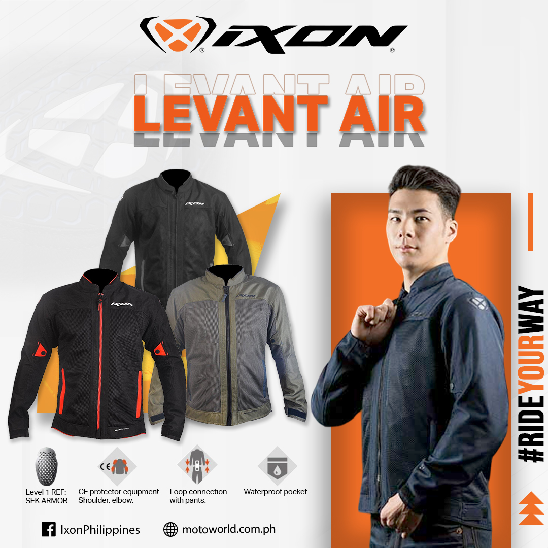 Ixon Levant Air Jacket! 💯 Made with flat mesh ventilation panels
