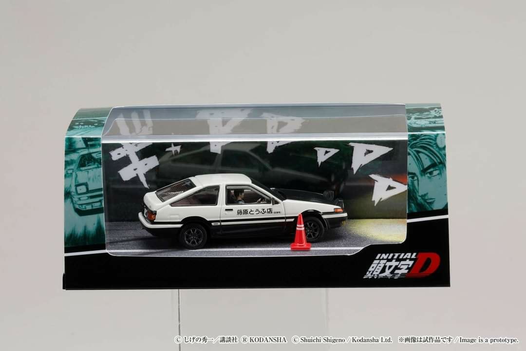 Initial D 30th Anniversary Blaster Box Hits and Hobby Box Anticipation
