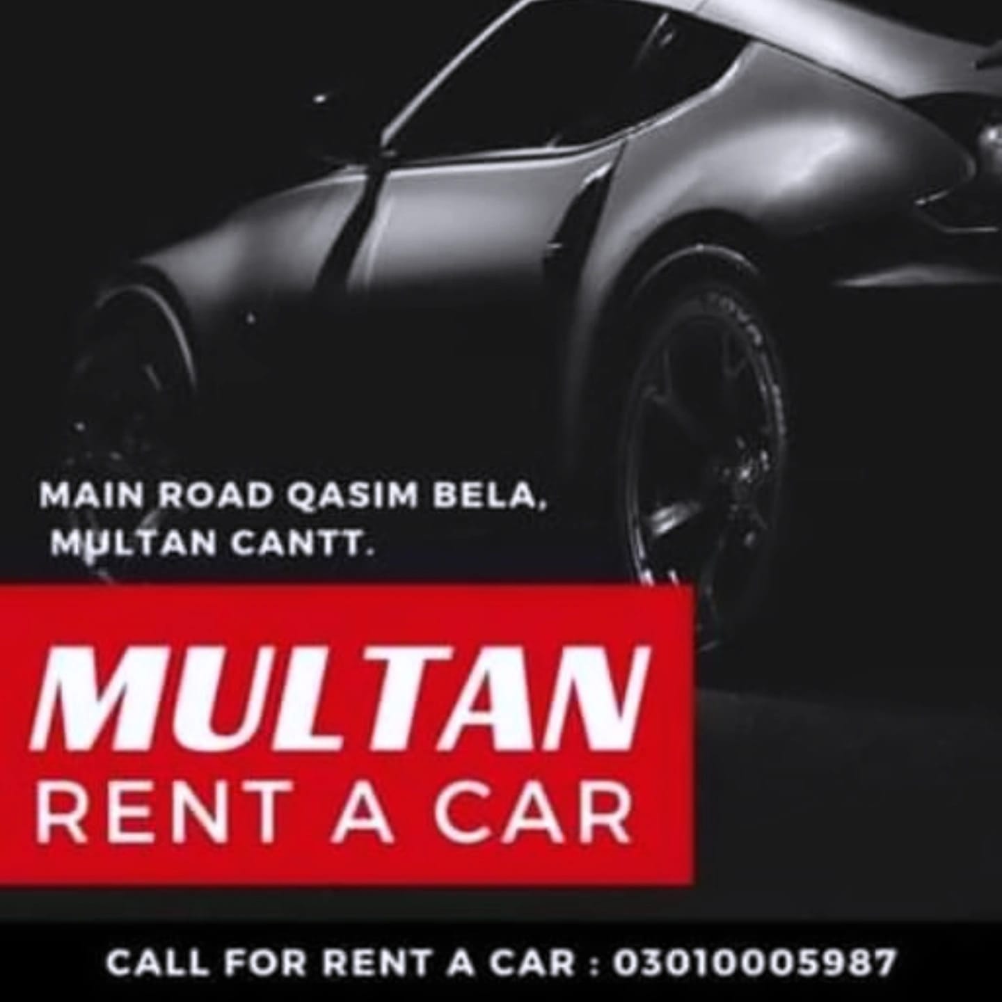 Multan rent a car | Multan