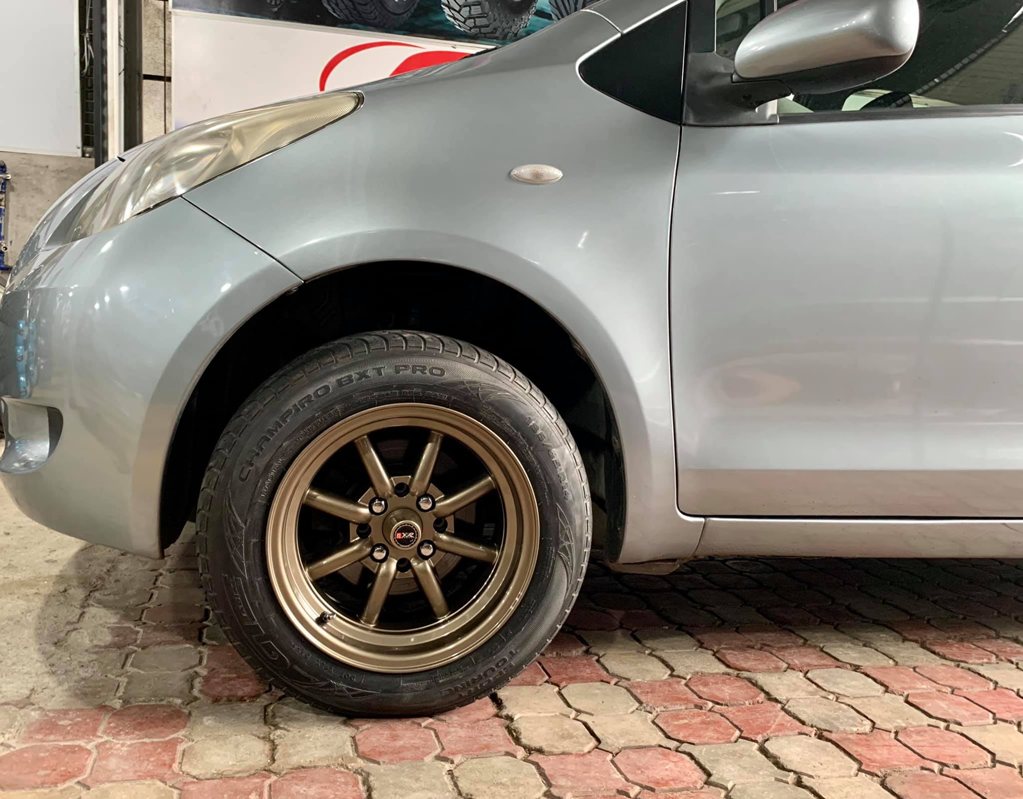Custom Wheels - Toyota Vitz fitted with 14” Atara...