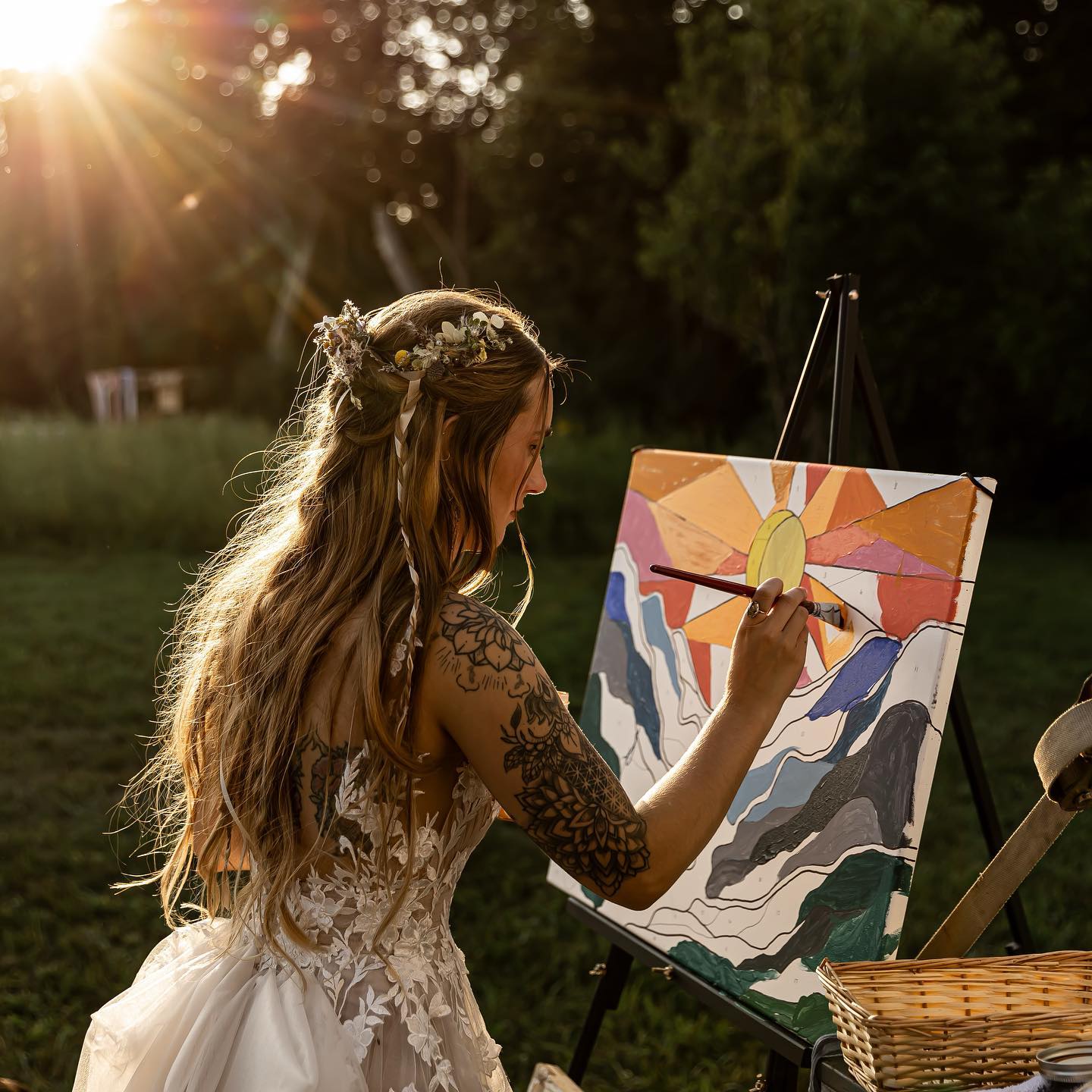Allyson - Have you seen this before? A paint by numbers mural! Each ...