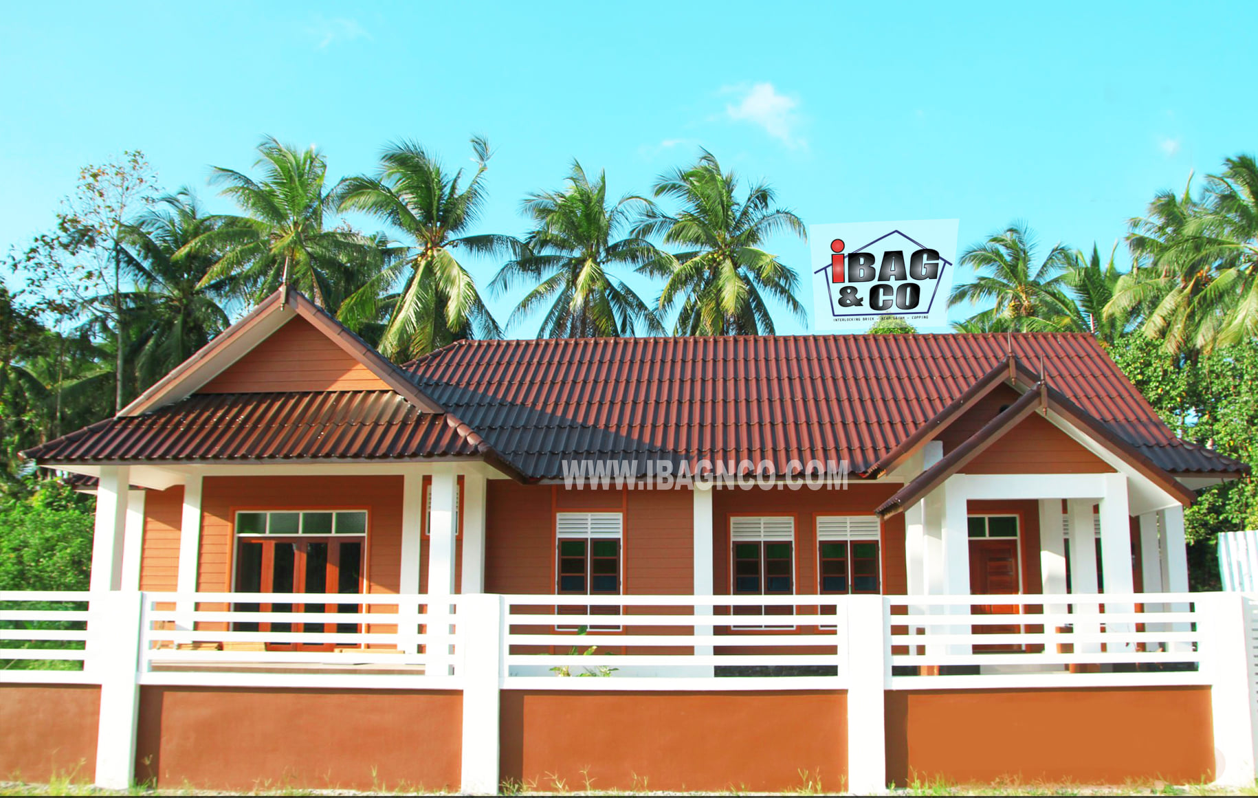 Ibagnco Interlocking Brick Atap Gajah & Copping | Kota Tinggi