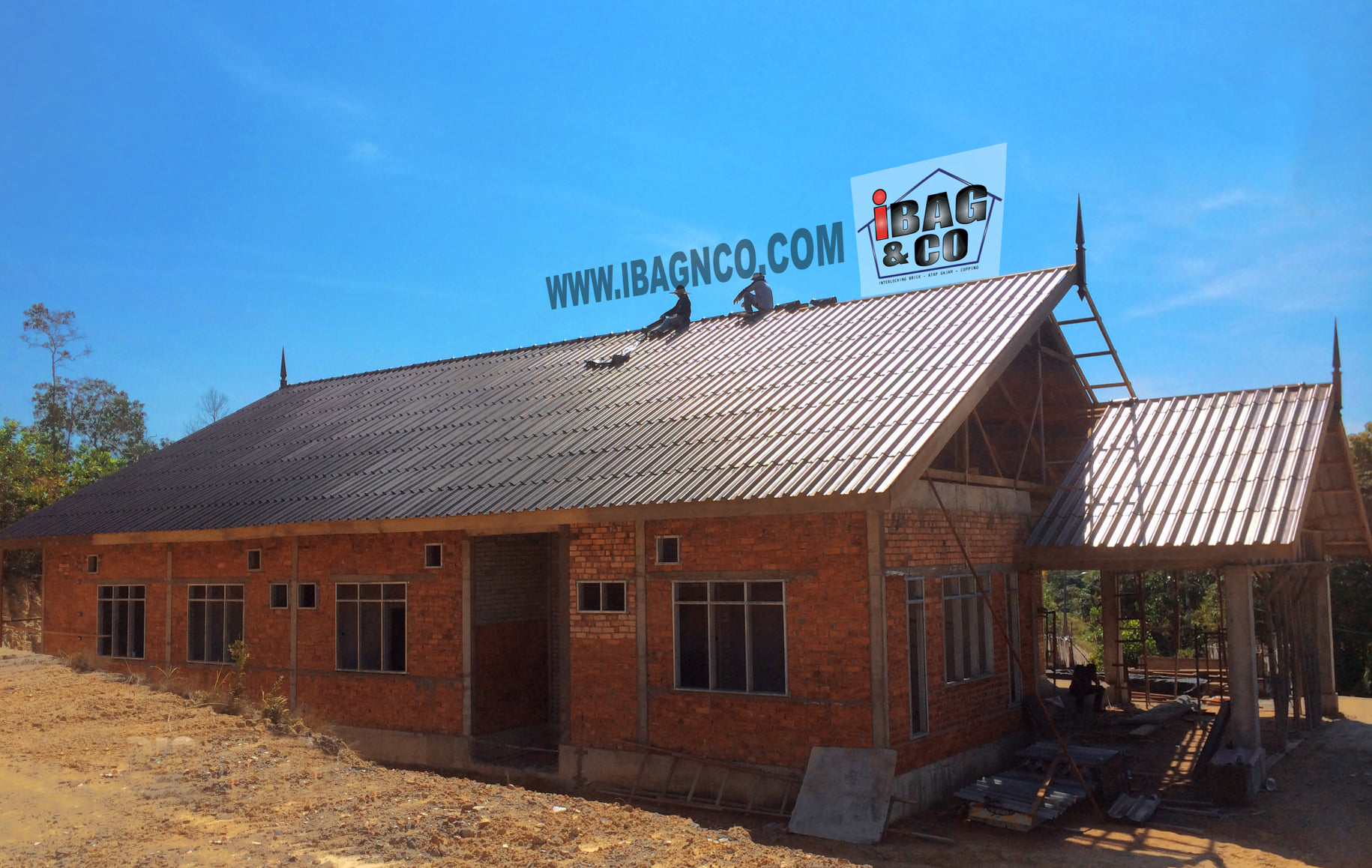 Ibagnco Interlocking Brick Atap Gajah & Copping | Kota Tinggi