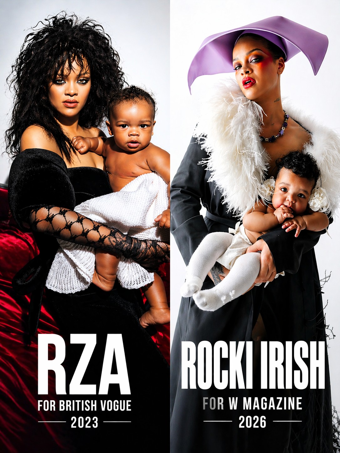 Rihanna and her beautiful family grace the cover of British