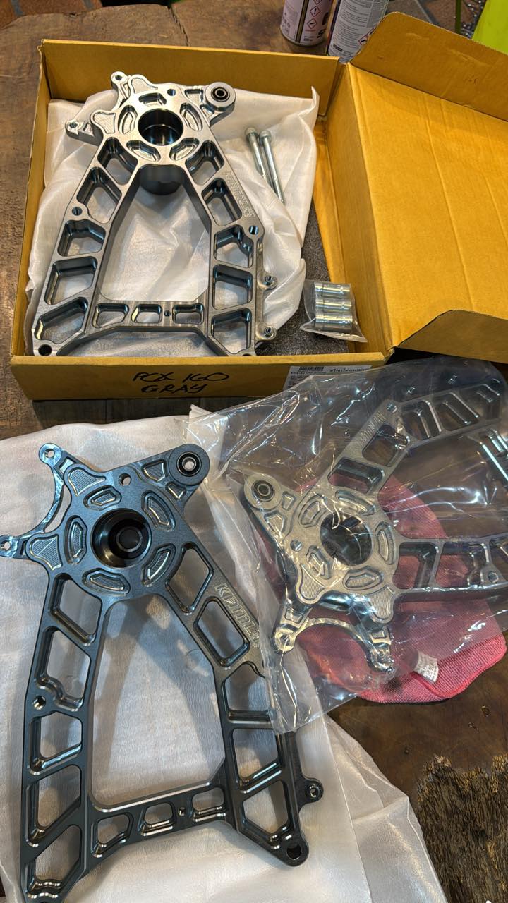 Pcx 160 bnew kamui swing arm ₱18k fix! Bnew 2 pot ready 220mm