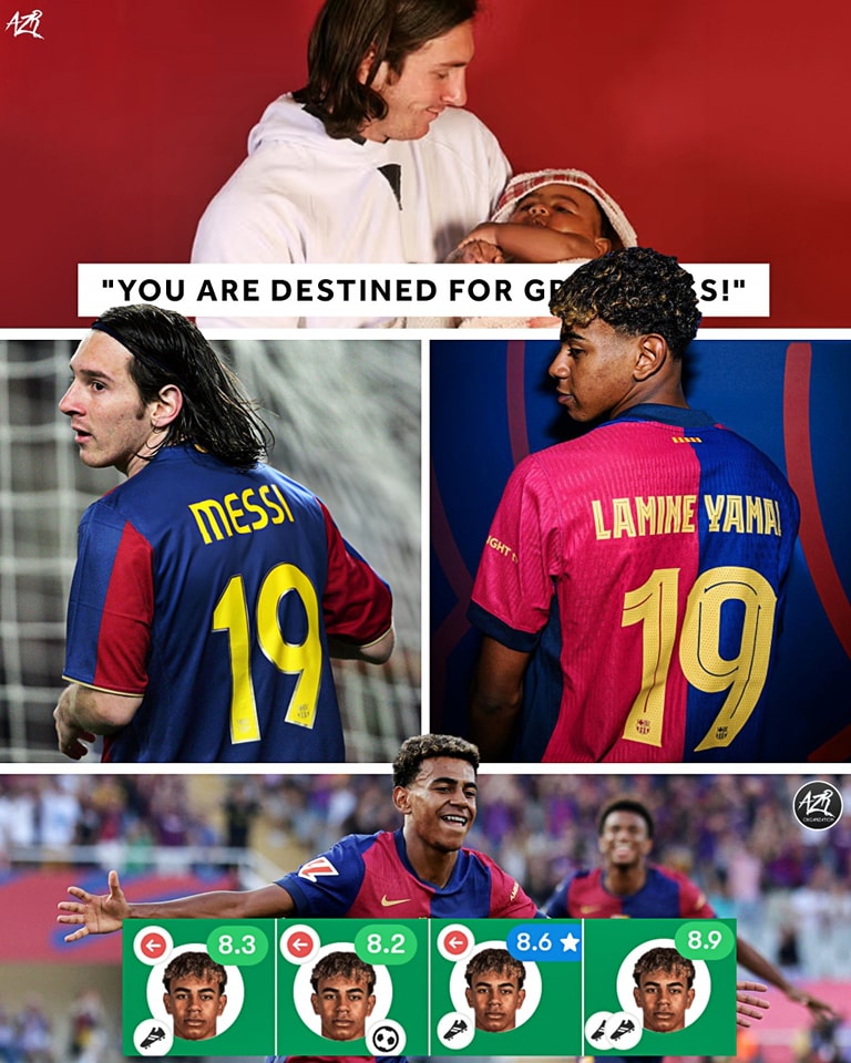 AZR - 🚨 Lamine Yamal is the FIRST Barça player to have a goal or assist ...