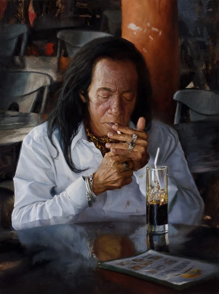 Pavel Sokov's oil painting Jackie
