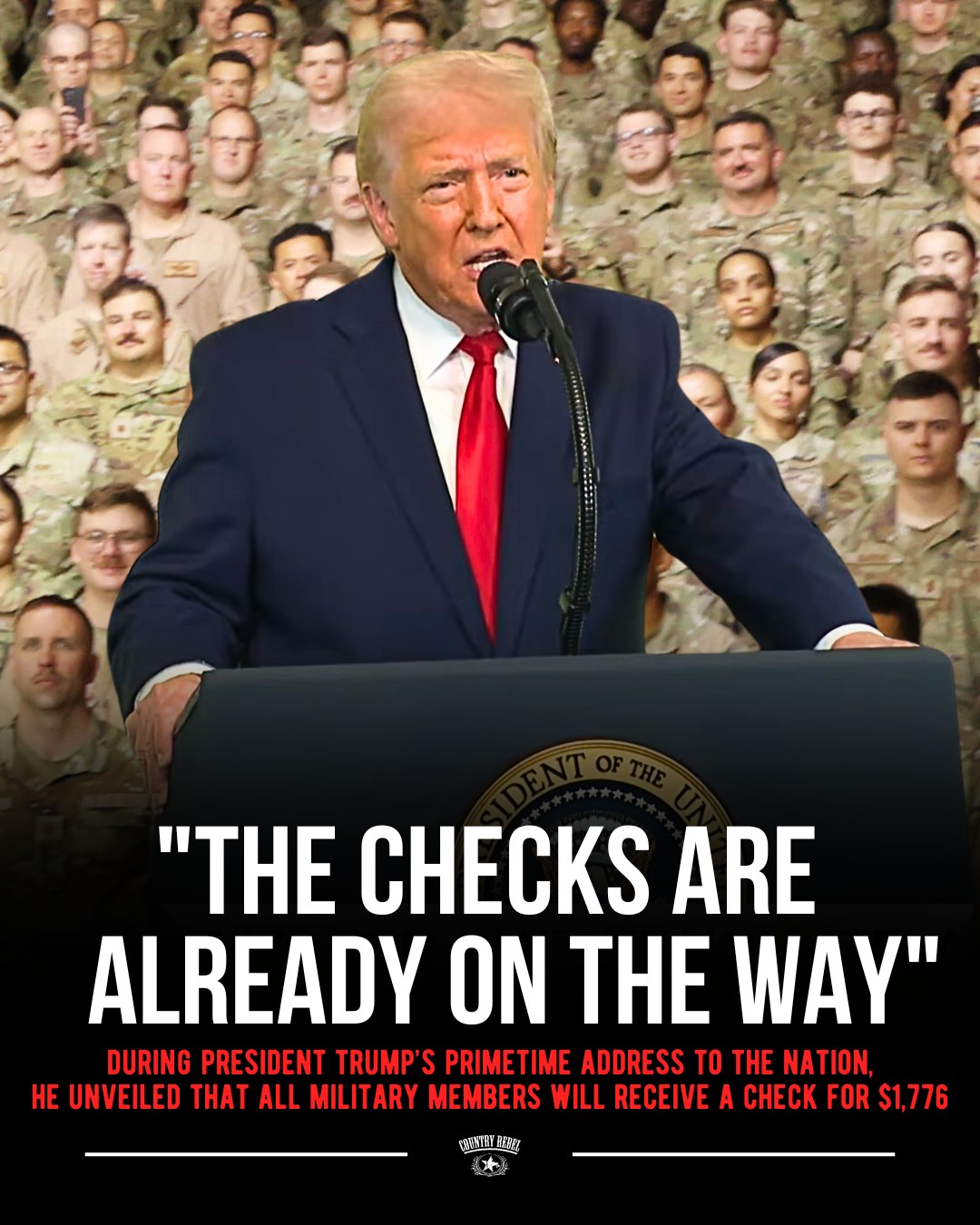 Classic - During President Donald Trump's primetime address to the ...