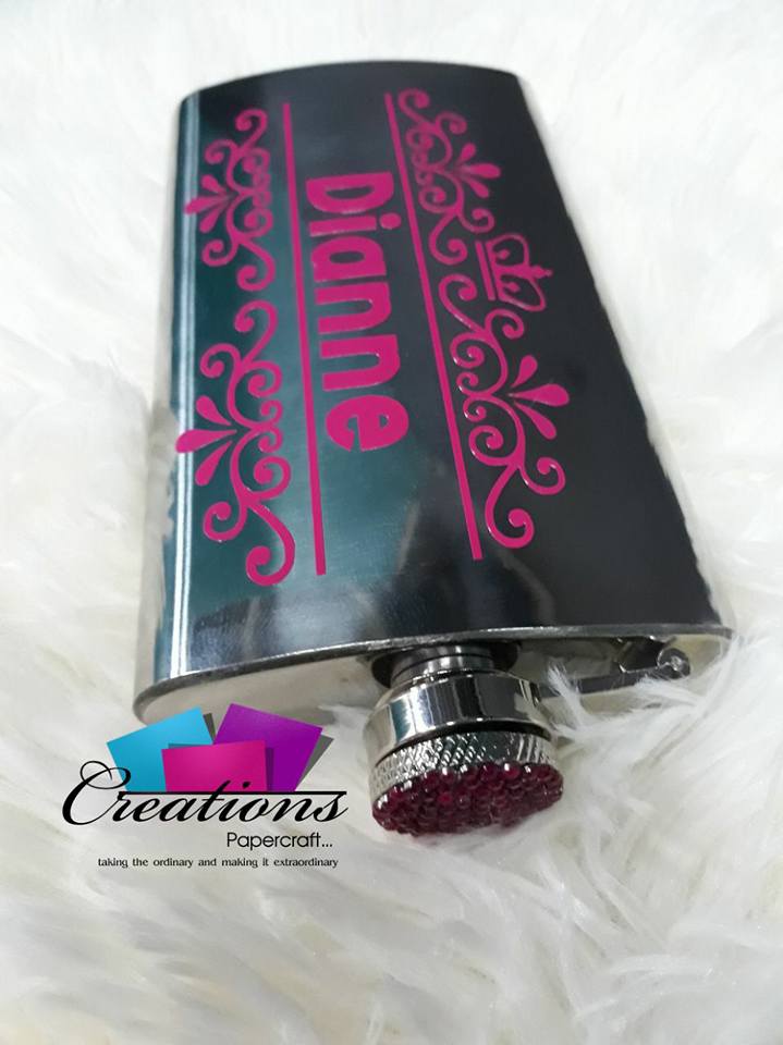 Ladies Flask. If you must drink,... - Creations Papercraft