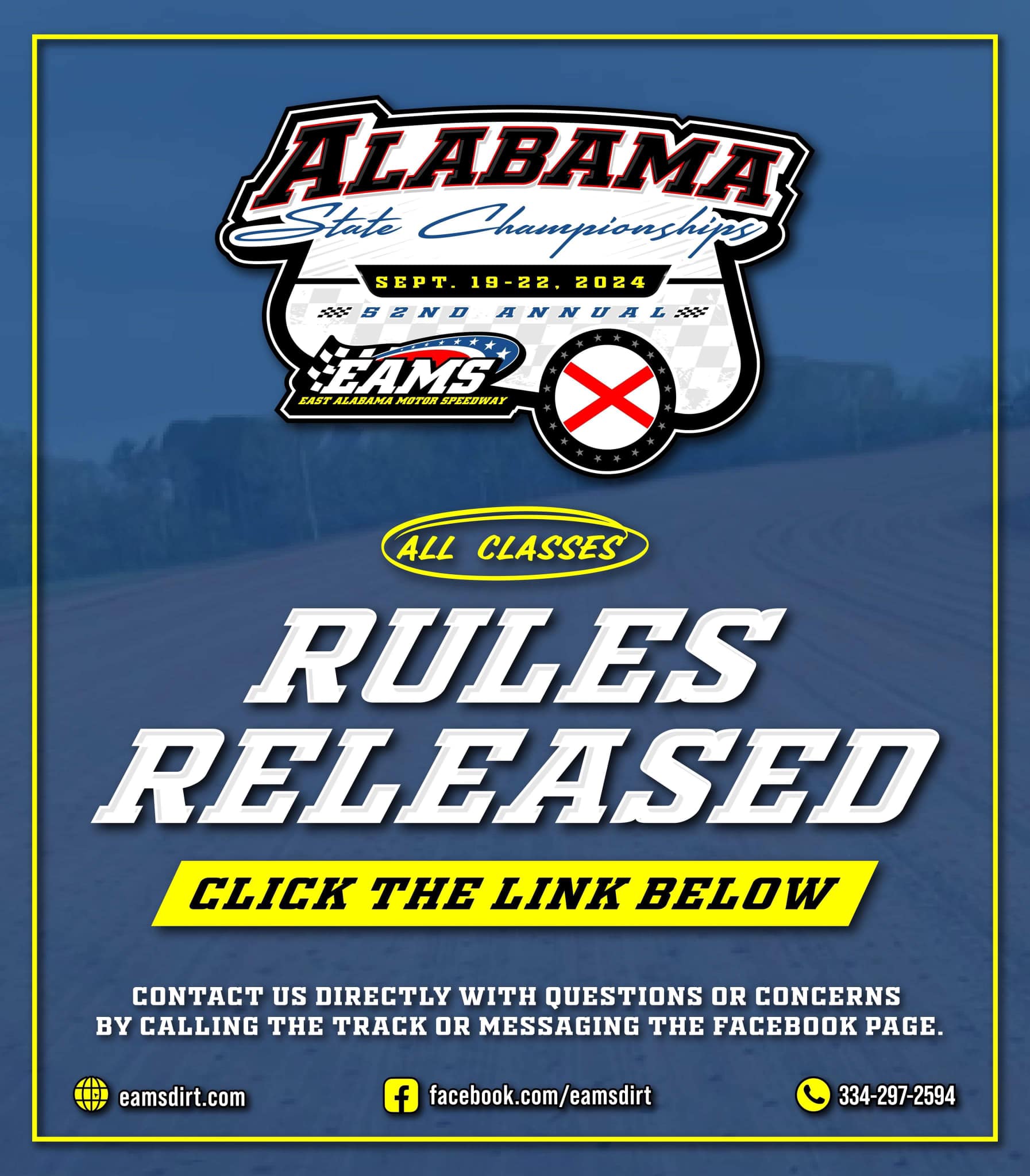 East - Here are the official rules for every class participating in the ...