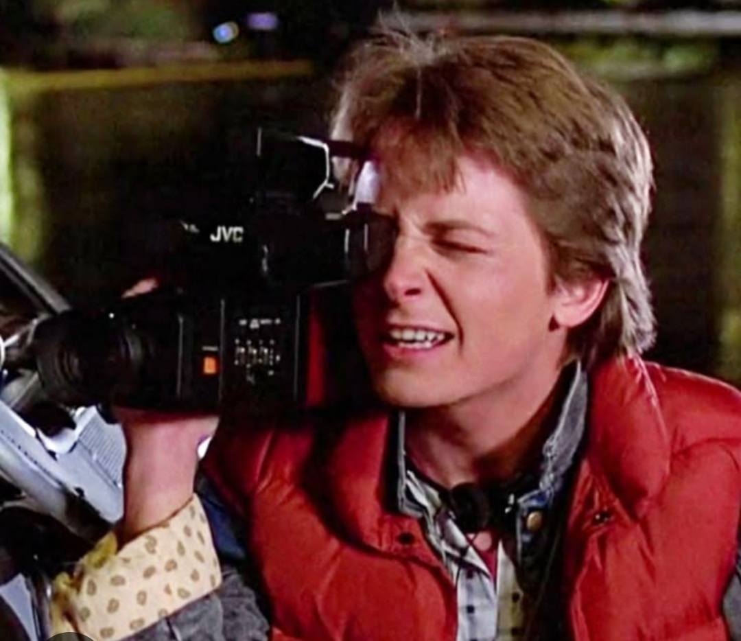 Marty McFly's video cameras: Victor and JVC GR-C1