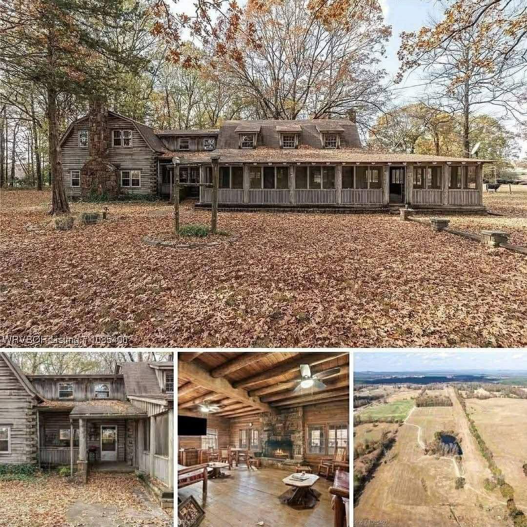 Itsabandoned - Expansive 6-Bedroom Log Cabin on 29+ Beautiful Acres ...
