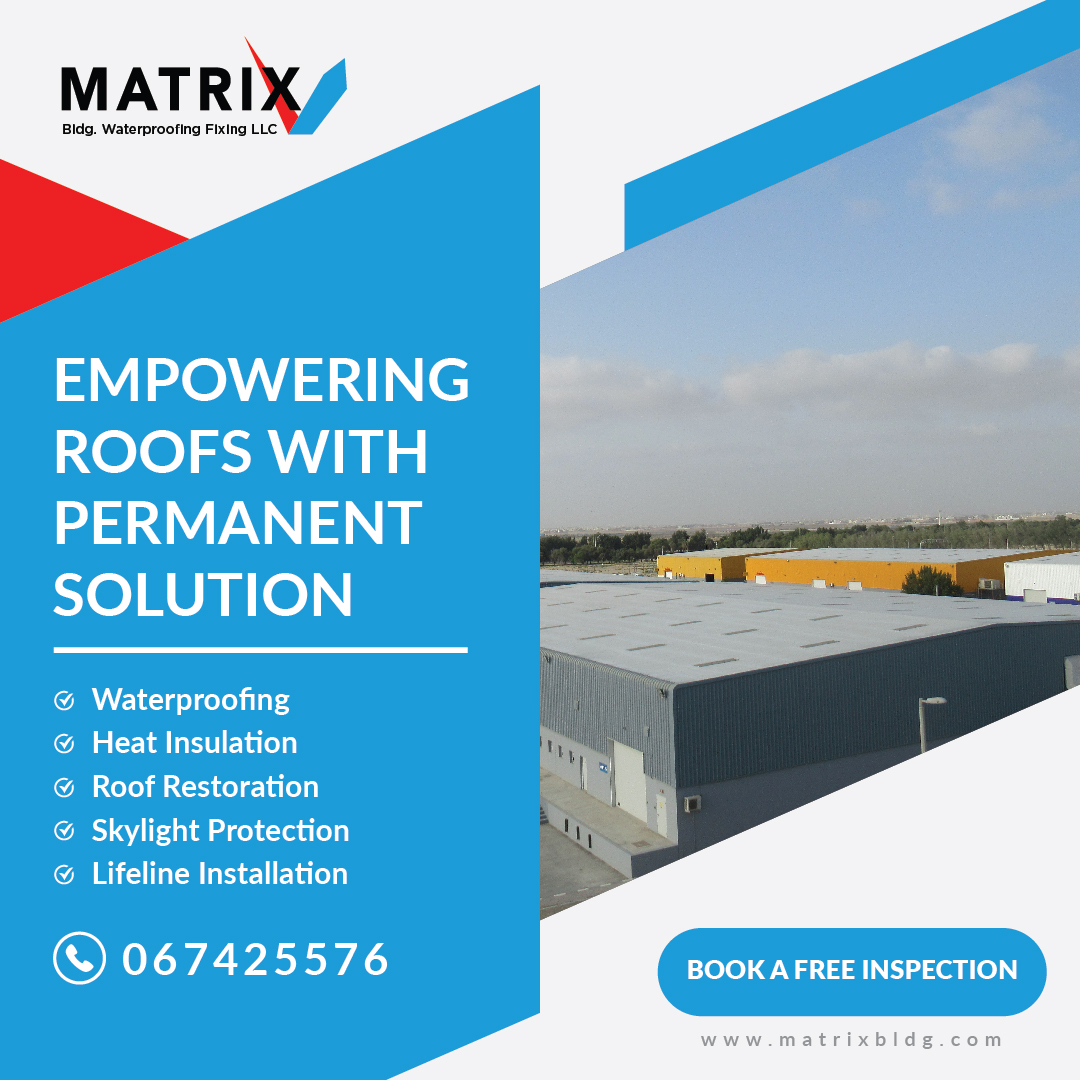 🛡️ Protect your roofs with a... - Matrix Bldg Waterproofing