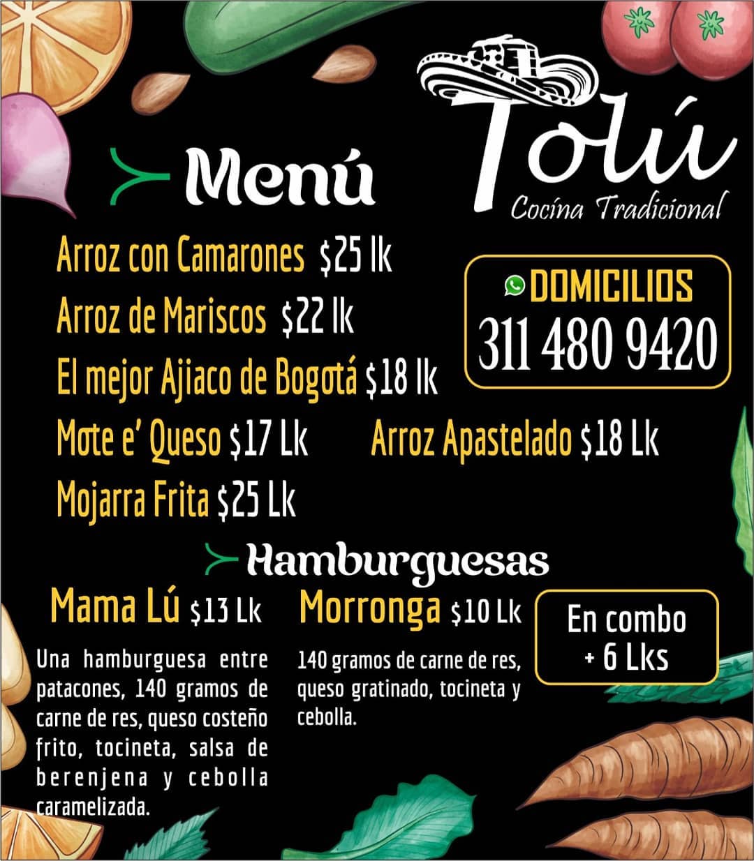 Tolú Restaurante | Bogotá