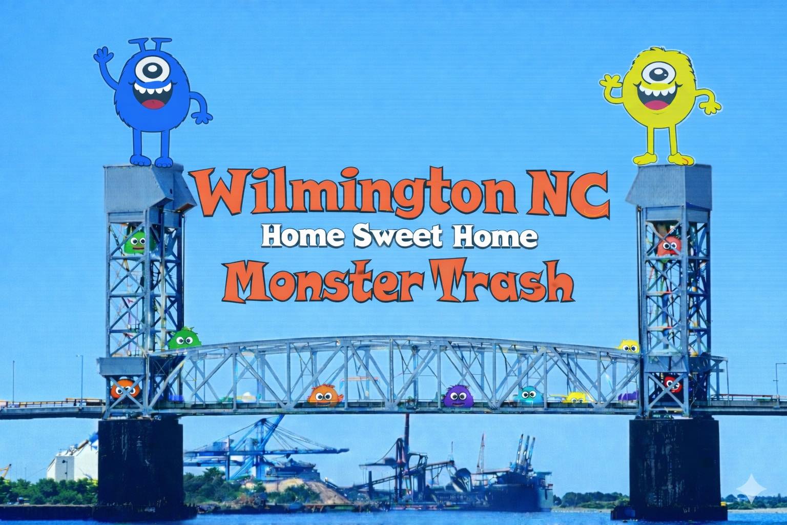 Monster Trash Wilmington Nc