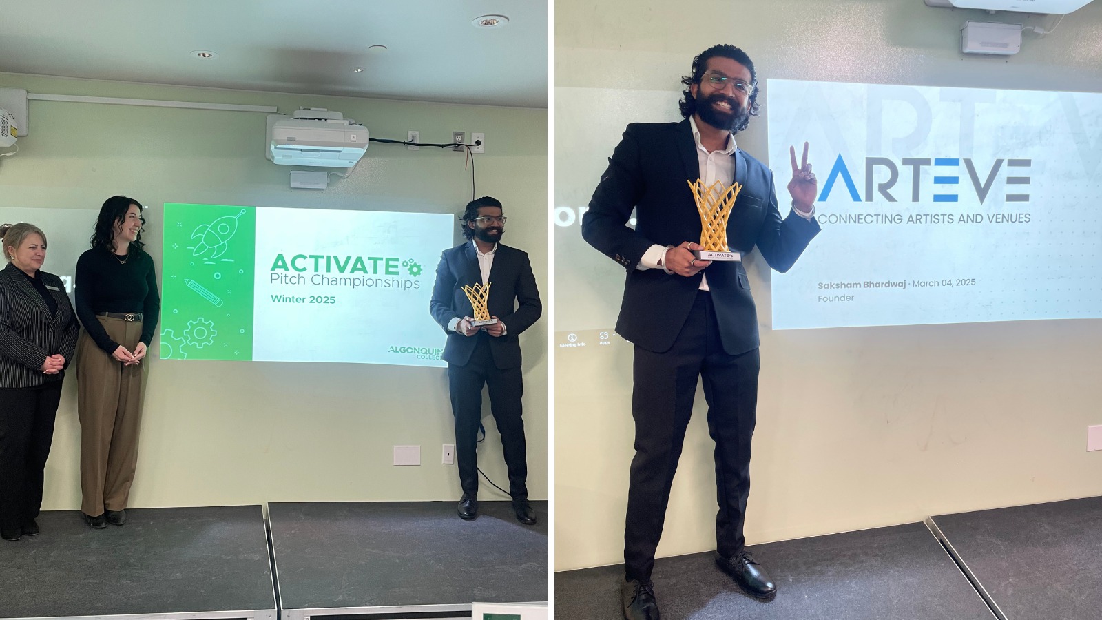 Congratulations to ARTEVE, the winning... - Algonquin College | Facebook
