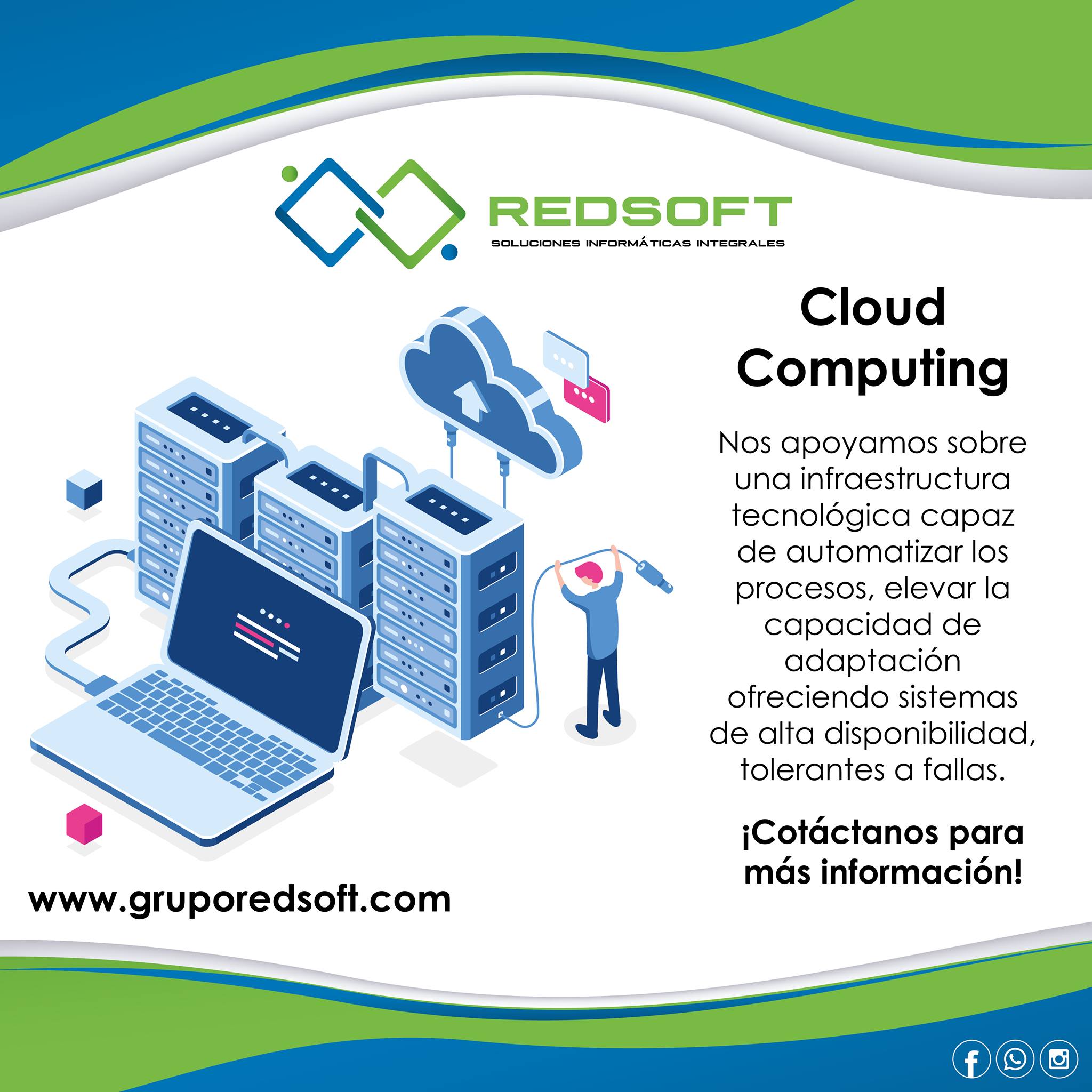 Grupo Redsoft - Nuestro equipo de ingenieros y técnicos...