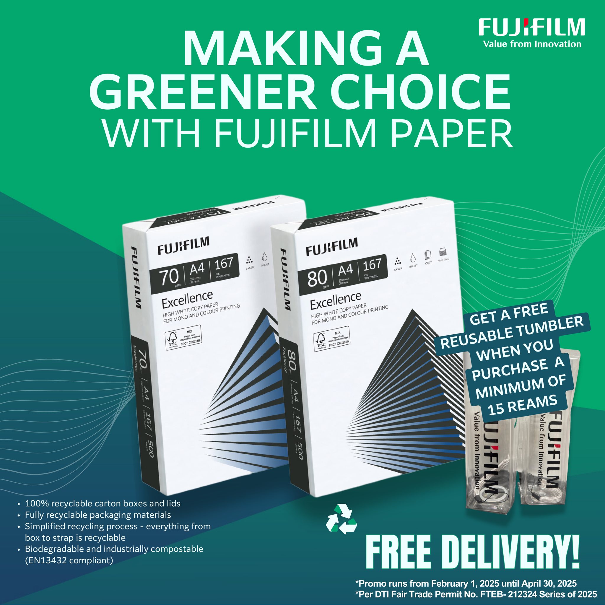 Fujifilm - Every action counts! By choosing FUJIFILM Papers, you can ...