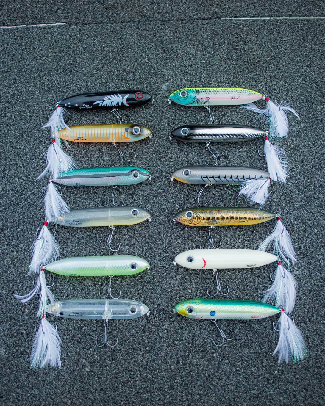 Heddon Super Zara Spook for clear water fishing