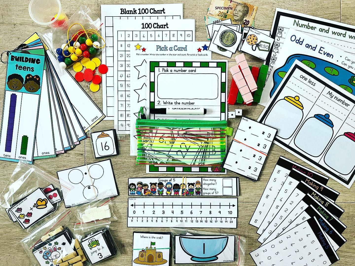 ️Grade 1 Numeracy Box ️ This Activity... - 3 Little Monkeys | Facebook