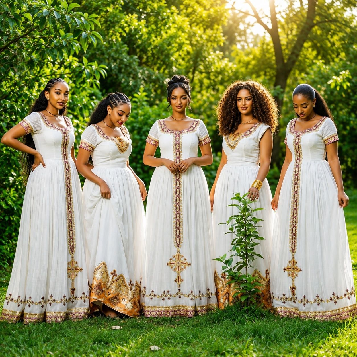 habesha bridesmaid dresses Husen Dress 👗 for Order ☎️+251962021421 Contact Me On WhatsApp Thanks 096 202 1421 34 Beautiful White Sundresses leg split prom dresses Waist:W-31 Stunning handcrafted details for