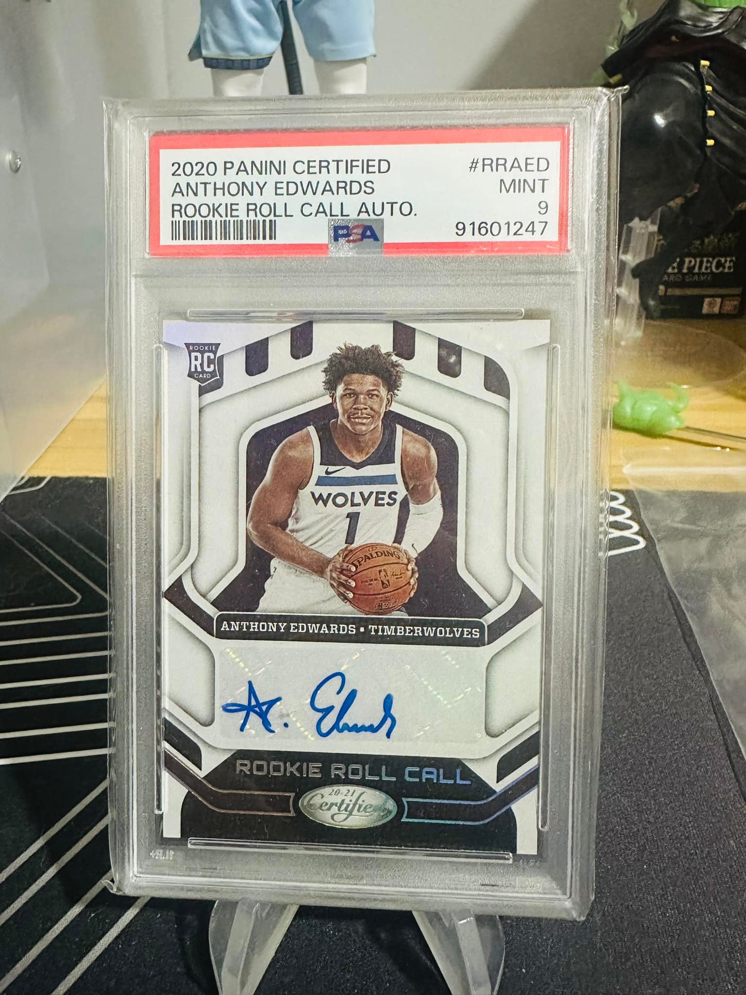 WTS some card 1. Anthony Edwards Certified RC Auto PSA 9 — RM 2200 
