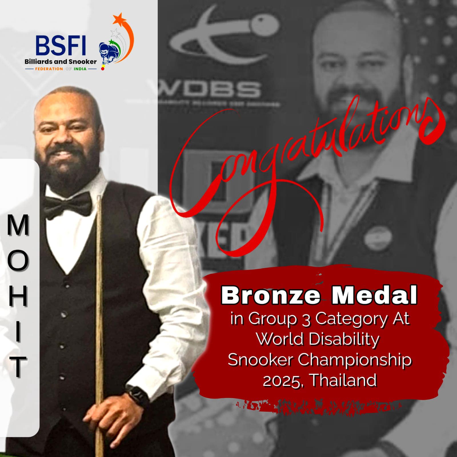 BSFI - We are thrilled to announce that Mohit Gupta from India has ...