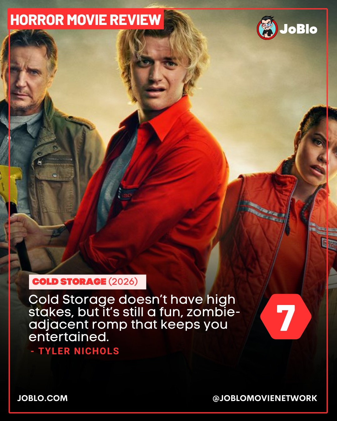 Cold Storage Review: A Fun and... - JoBlo Movie Previews | Facebook