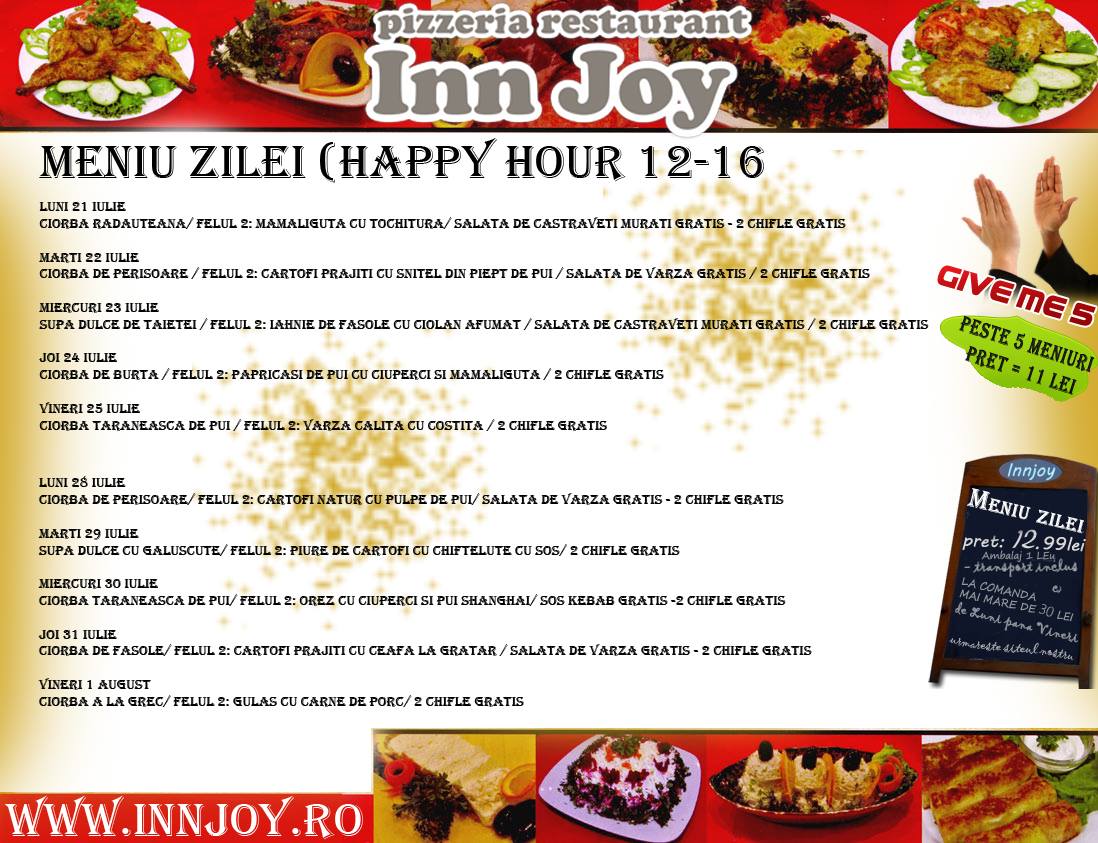 Innjoy Restaurant Pizzerie | Bistrita